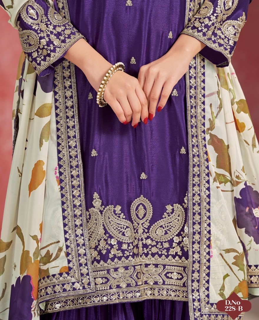 228-purple - Royal Midnight Dream suit in Majestic Purple”